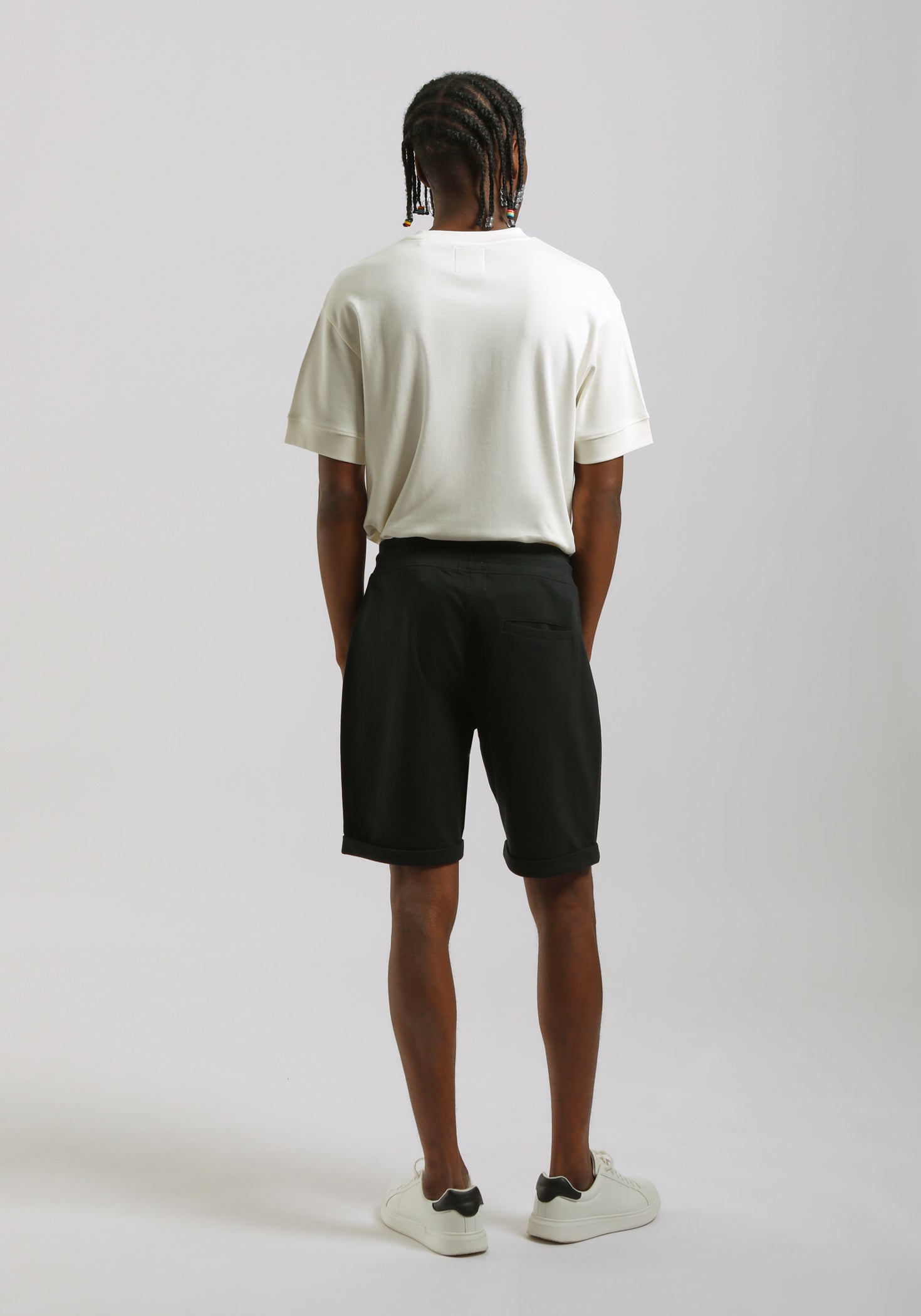 Bermuda in felpa|Colore:Blue