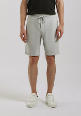 Bermuda in felpa|Colore:Grigio chiaro melange