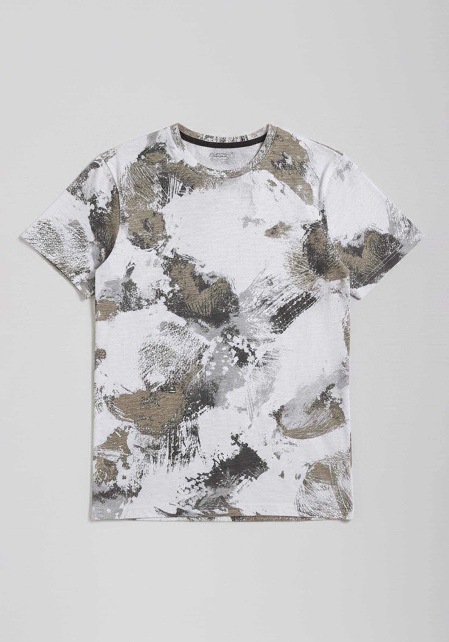 T-shirt fantasia 100% cotone|Colore:Bianco