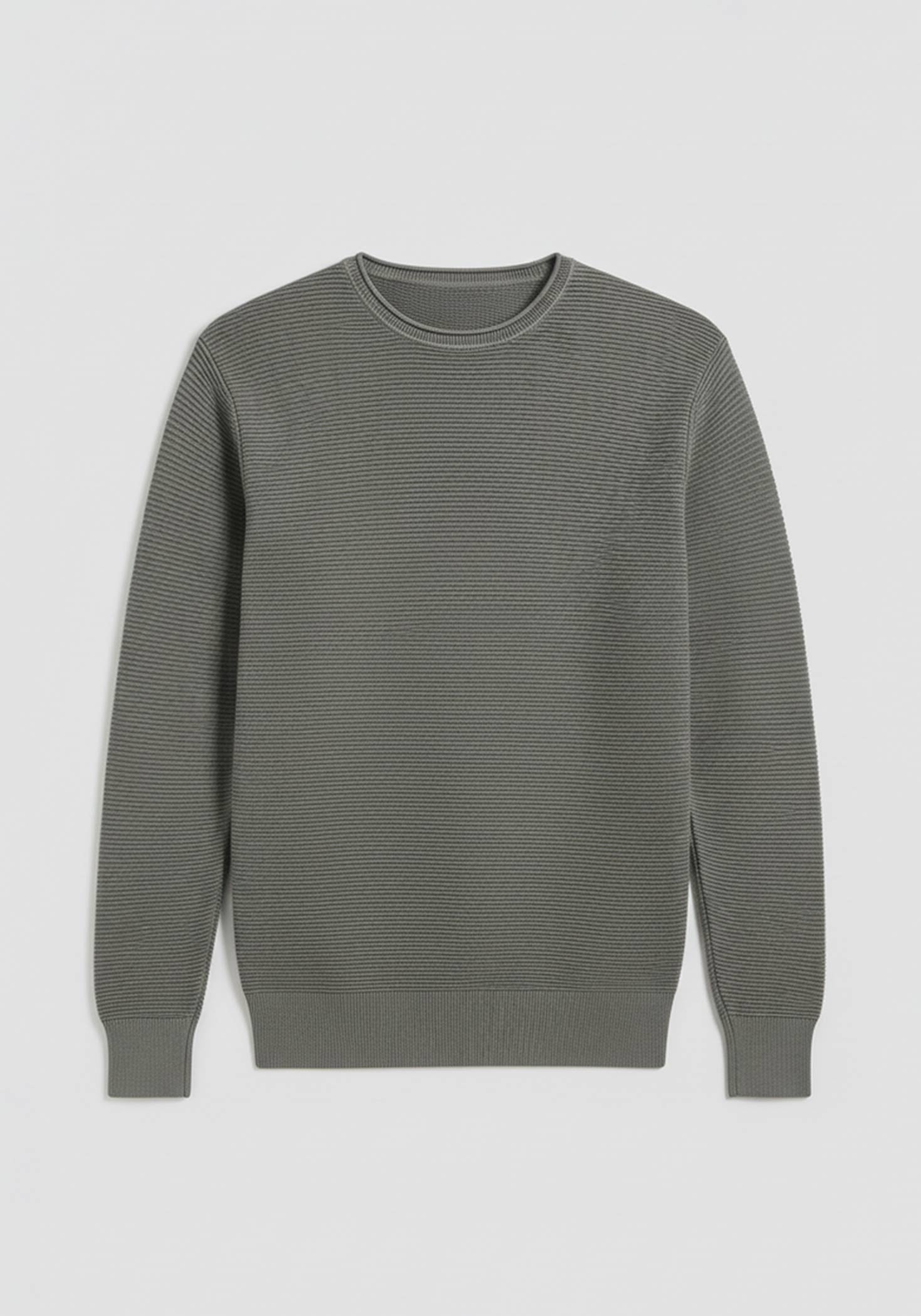 Maglia girocollo 100% cotone|Colore:Fango