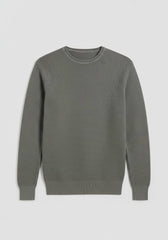 Maglia girocollo 100% cotone|Colore:Fango