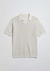 Polo in maglia forata|Colore:Ecrù