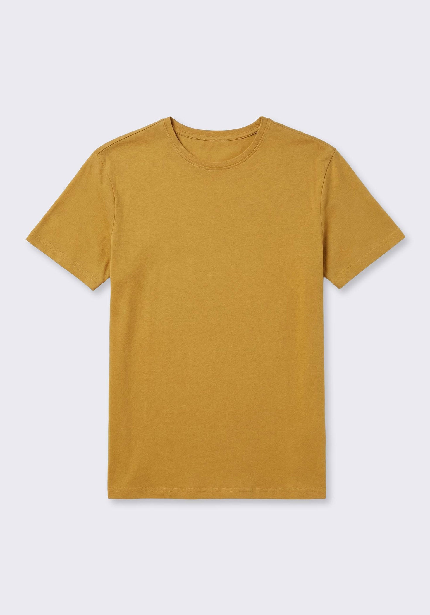 T-shirt basic 100% cotone|Colore:Ocra