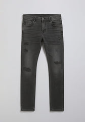 Jeans skinny fit nero|Colore:Jeans nero