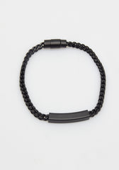 Bracciale satinato|Colore:Nero