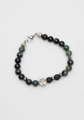 Bracciale con pietre|Colore:Verde