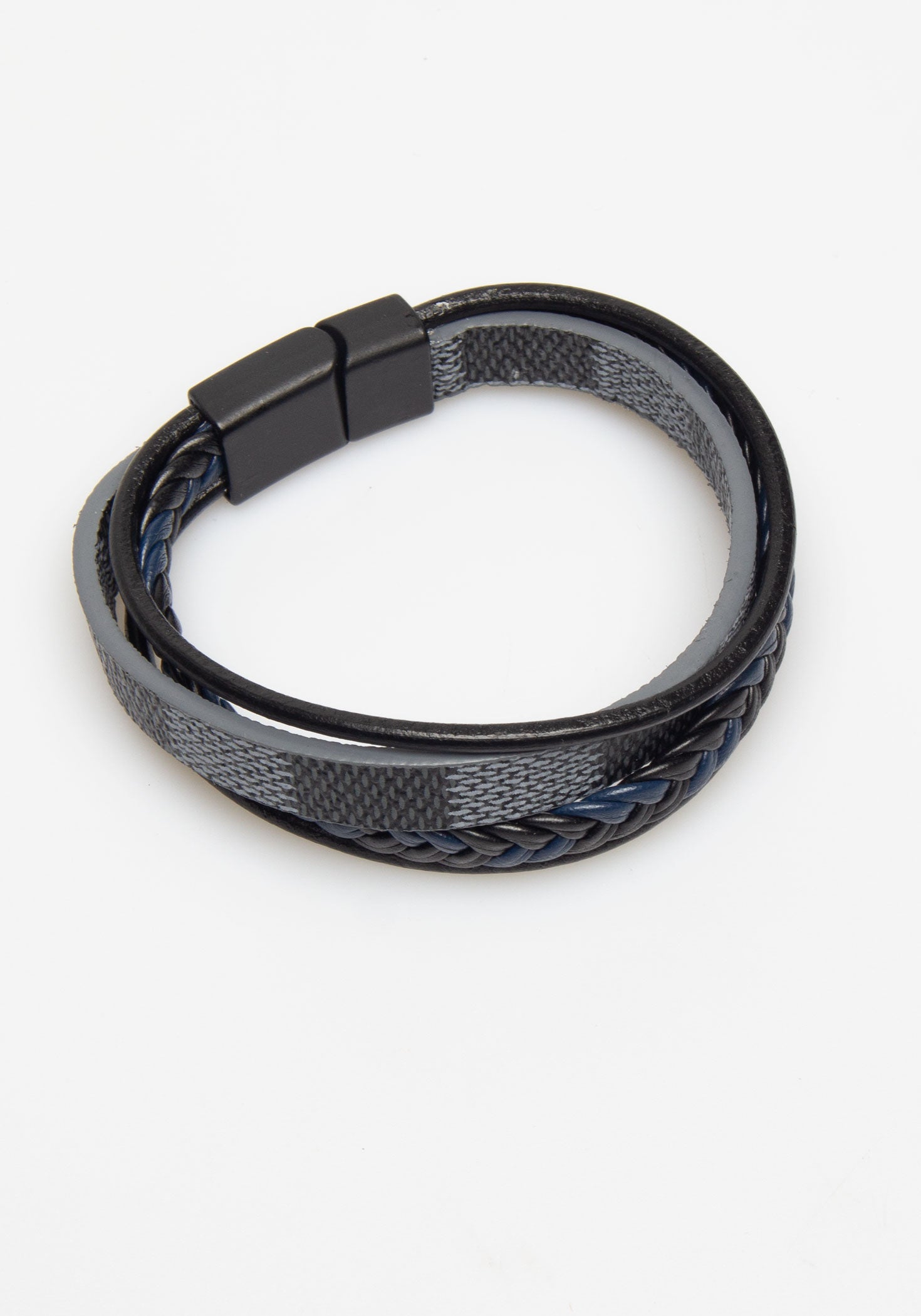Bracciale effetto pelle|Colore:Blue