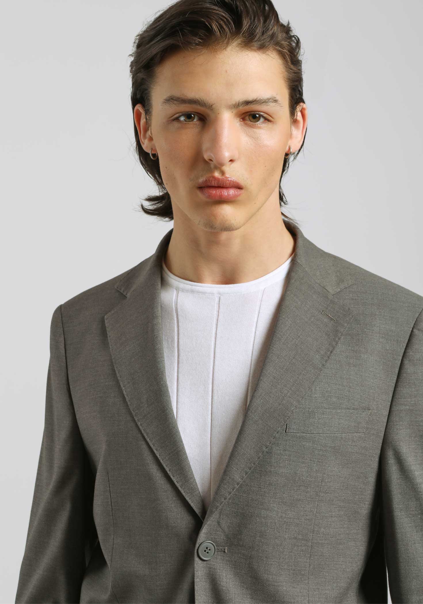 Abito tinta unita|Colore:Grigio