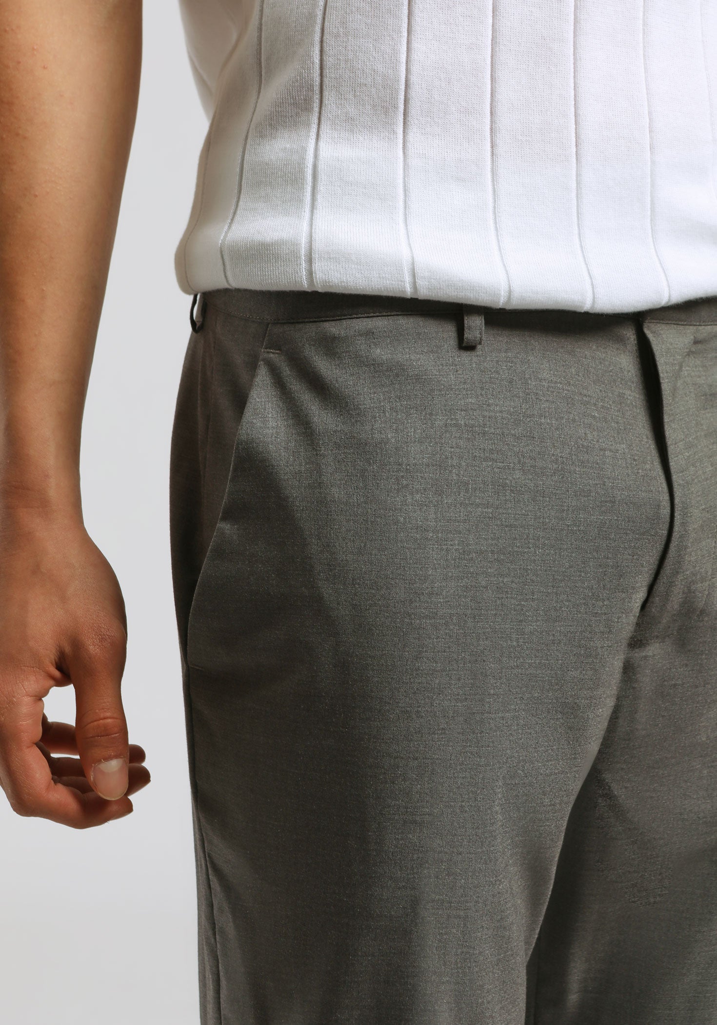 Abito tinta unita|Colore:Grigio