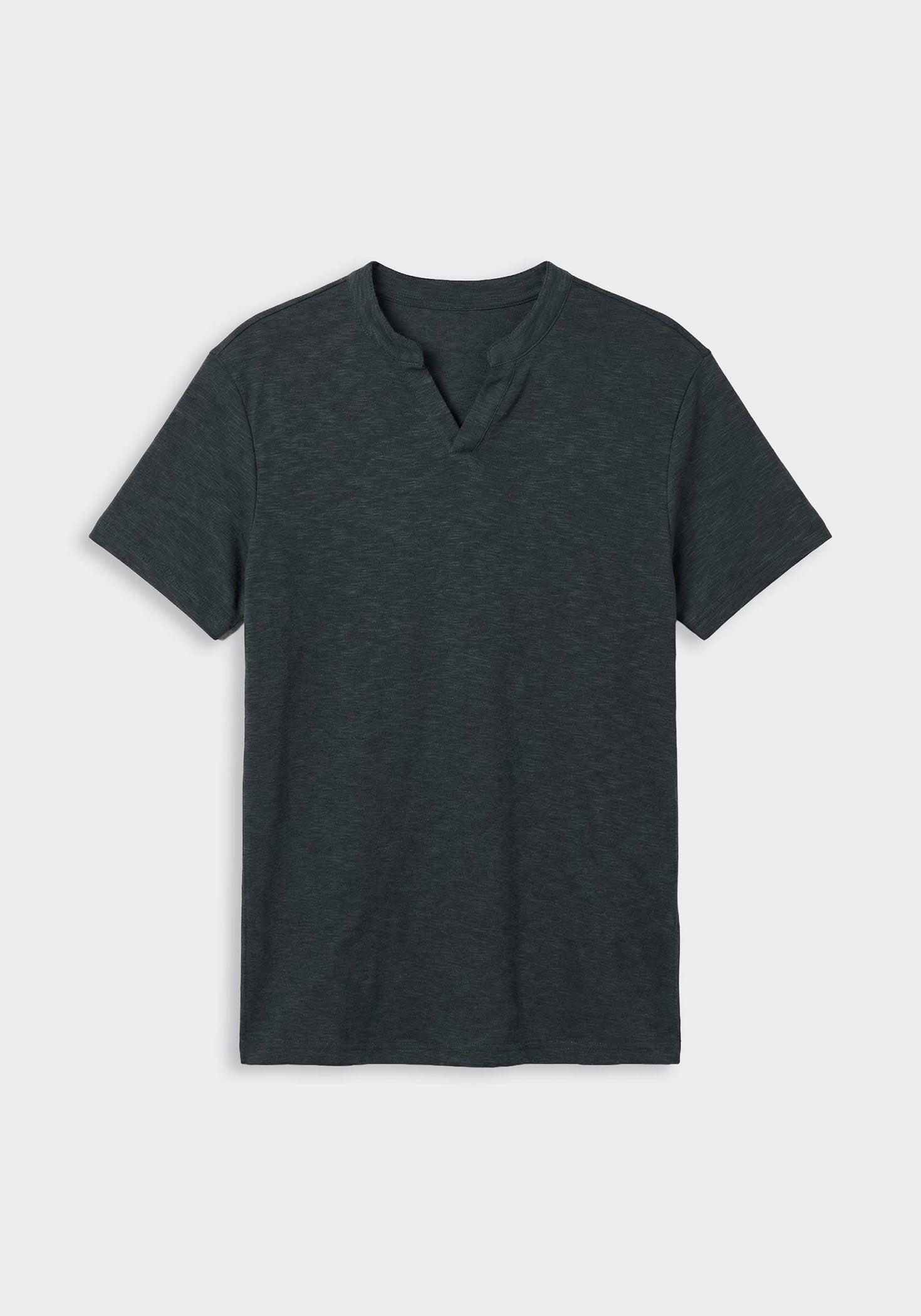 T-shirt con scollo a V|Colore:Avion