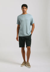 T-shirt effetto lino|Colore:Polvere
