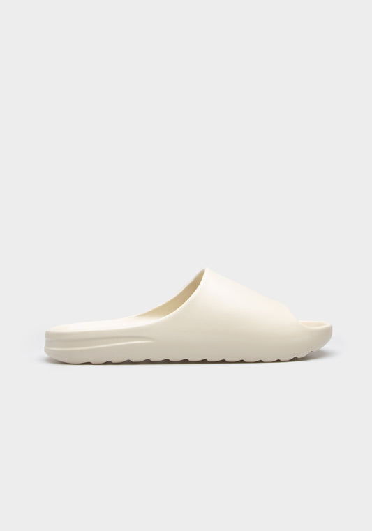 Ciabatte con suola oversize|Colore:Off white