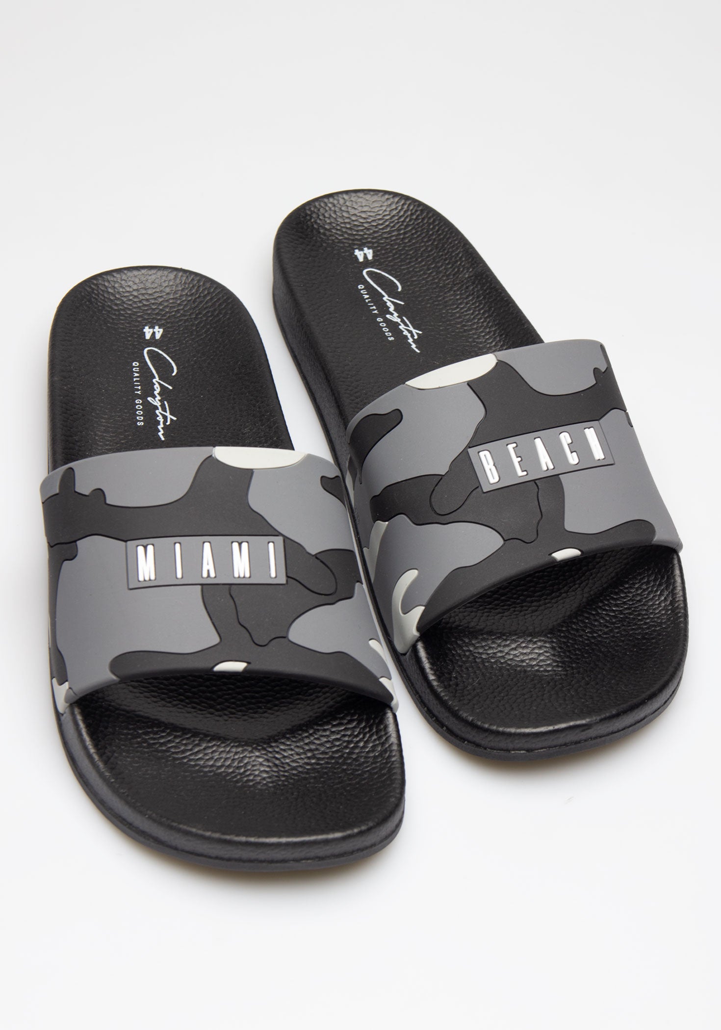 Ciabatta con stampa|Colore:Nero