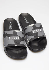 Ciabatta con stampa|Colore:Nero