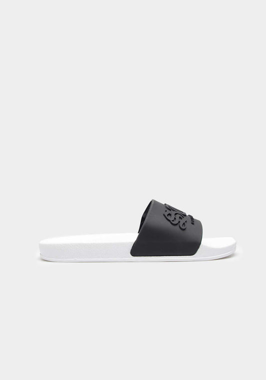 Ciabatta con stampa|Colore:Bianco