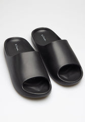 Ciabatte con suola oversize|Colore:Nero