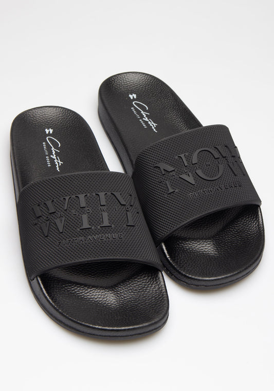 Ciabatta con stampa|Colore:Nero