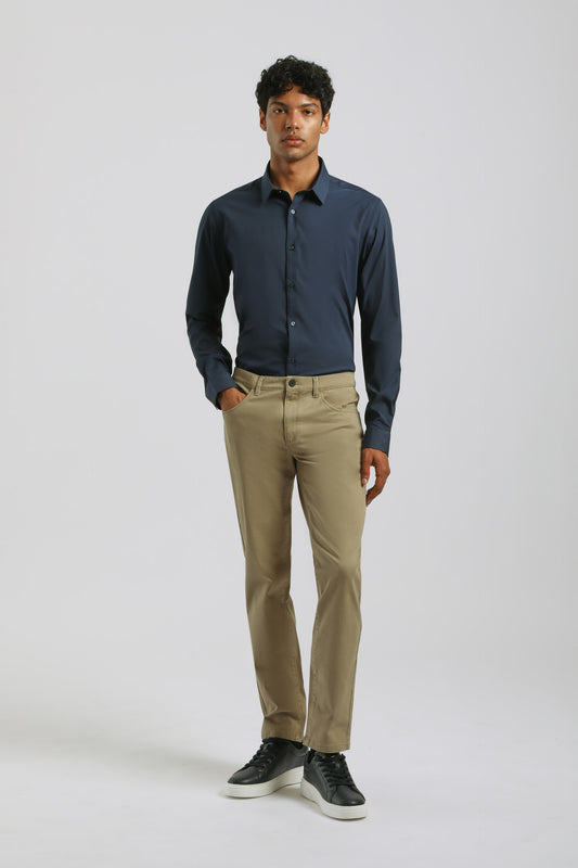 Pantaloni cinque tasche|Colore:Beige