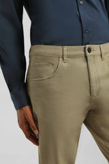 Pantaloni cinque tasche|Colore:Beige
