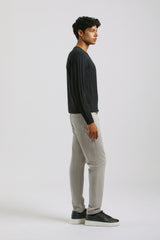 Pantaloni cinque tasche|Colore:Grigio perla