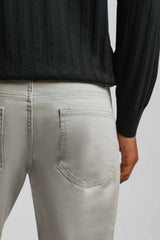 Pantaloni cinque tasche|Colore:Grigio perla