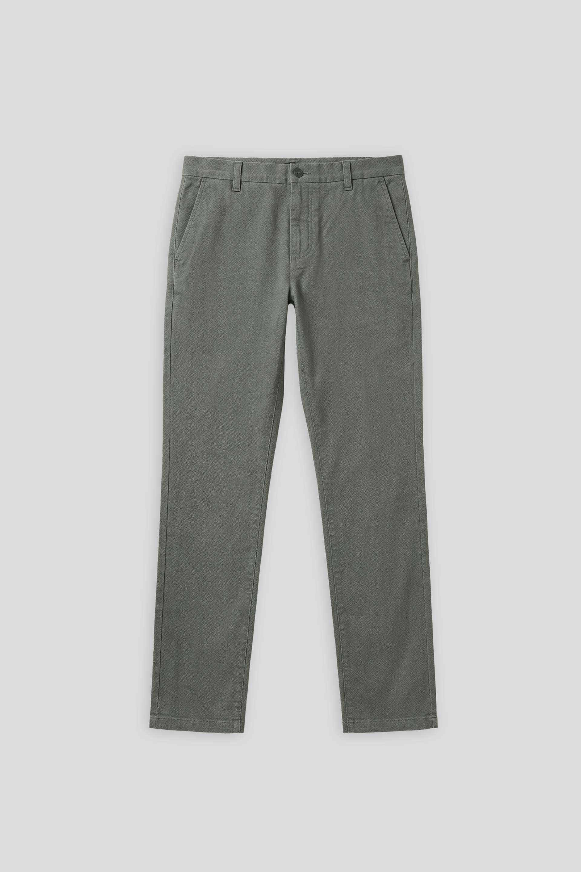 Pantaloni chino microfantasia|Colore:Grigio perla
