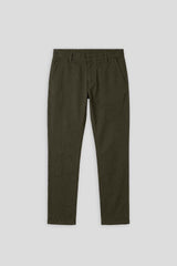 Pantaloni chino microfantasia|Colore:Salvia