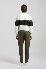 Pantaloni cargo|Colore:Verde scuro