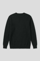 Maglia girocollo strutturata|Colore:Blue