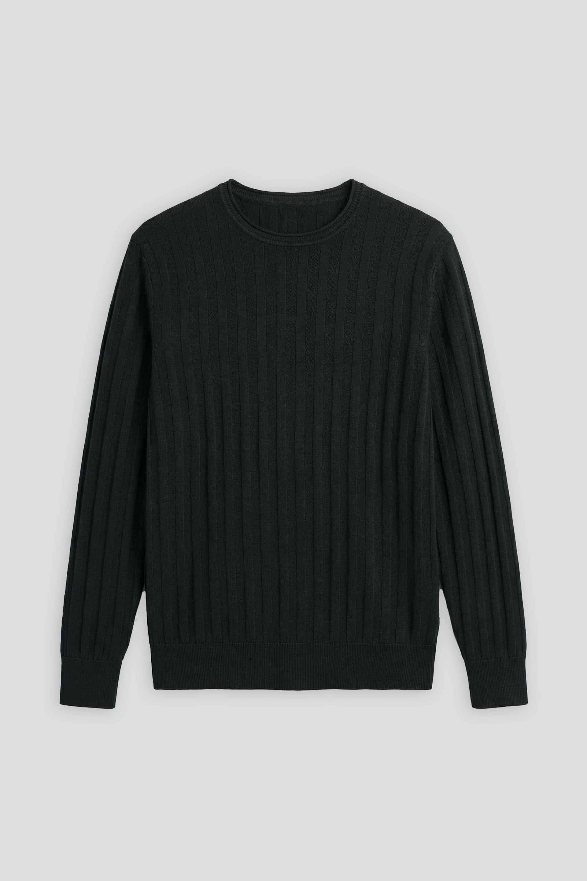 Maglia girocollo strutturata|Colore:Blue