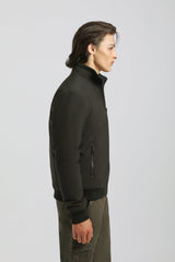 Bomber imbottito con collo lupetto|Colore:Nero