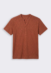 T-shirt effetto lino |Colore:Rame