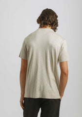 T-shirt effetto lino |Colore:Beige