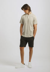 T-shirt effetto lino |Colore:Beige