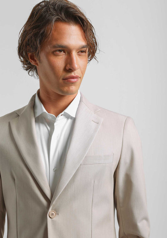 Abito tinta unita|Colore:Beige