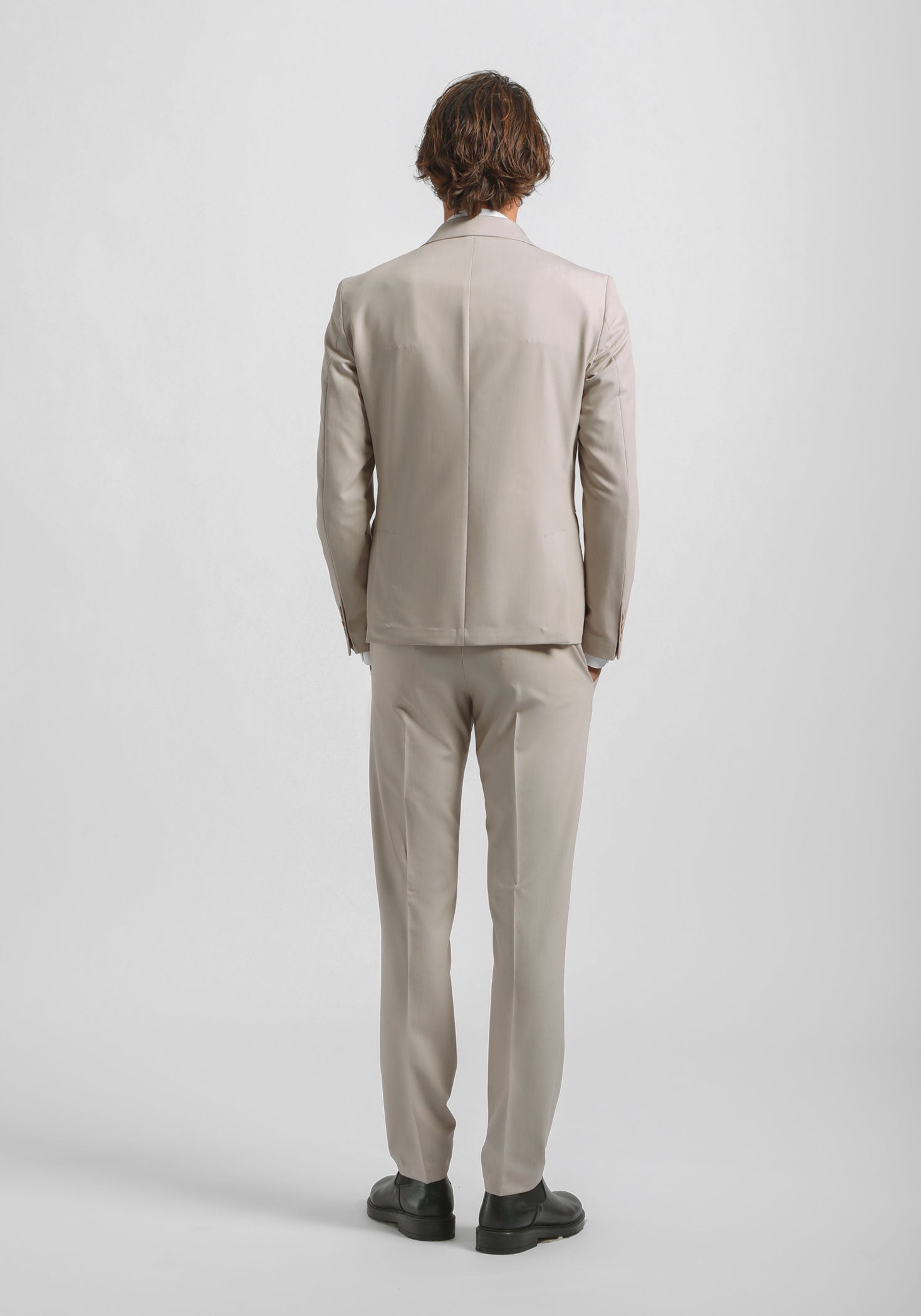 Abito tinta unita|Colore:Beige