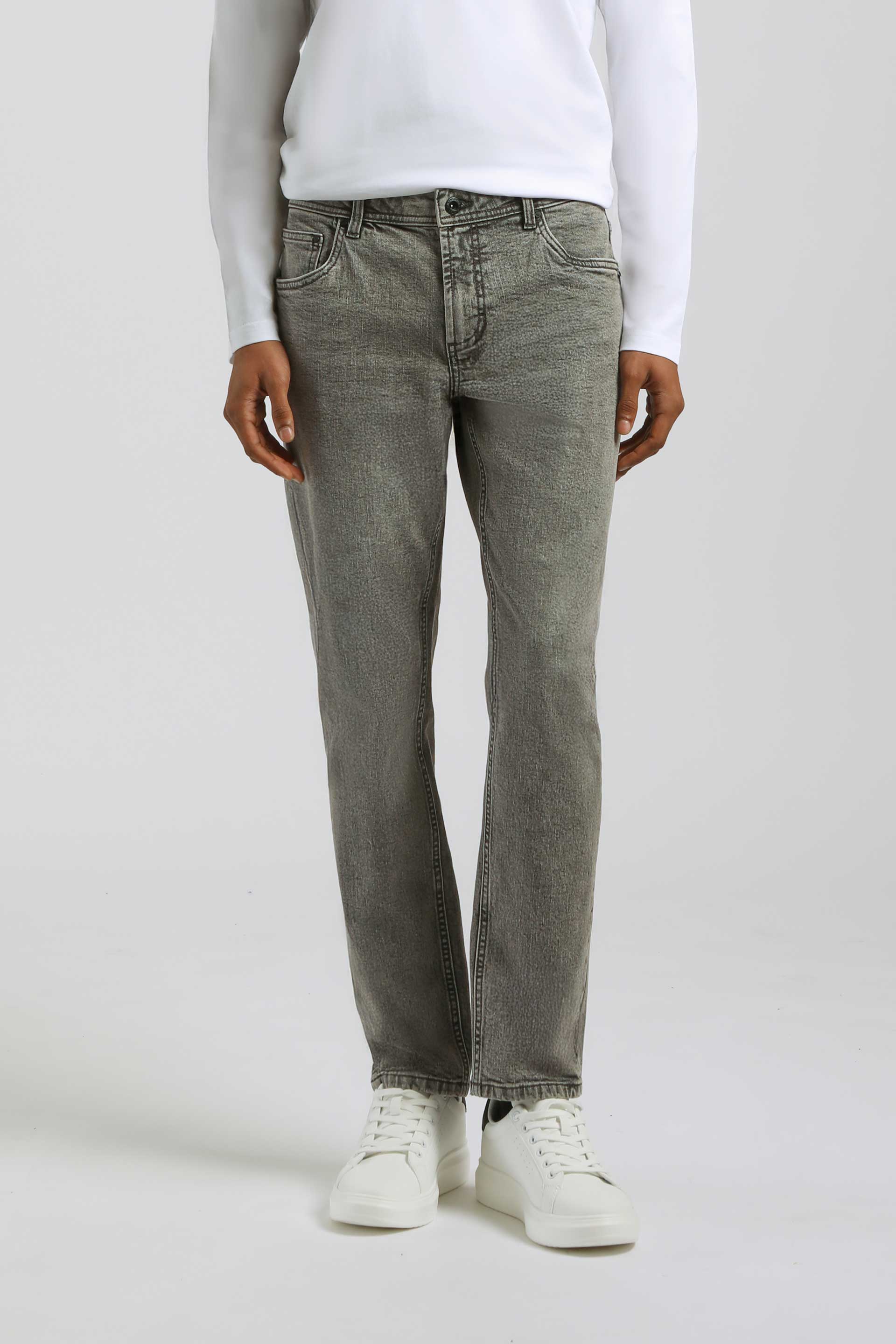 Jeans slim fit grigio|Colore:Jeans grigio