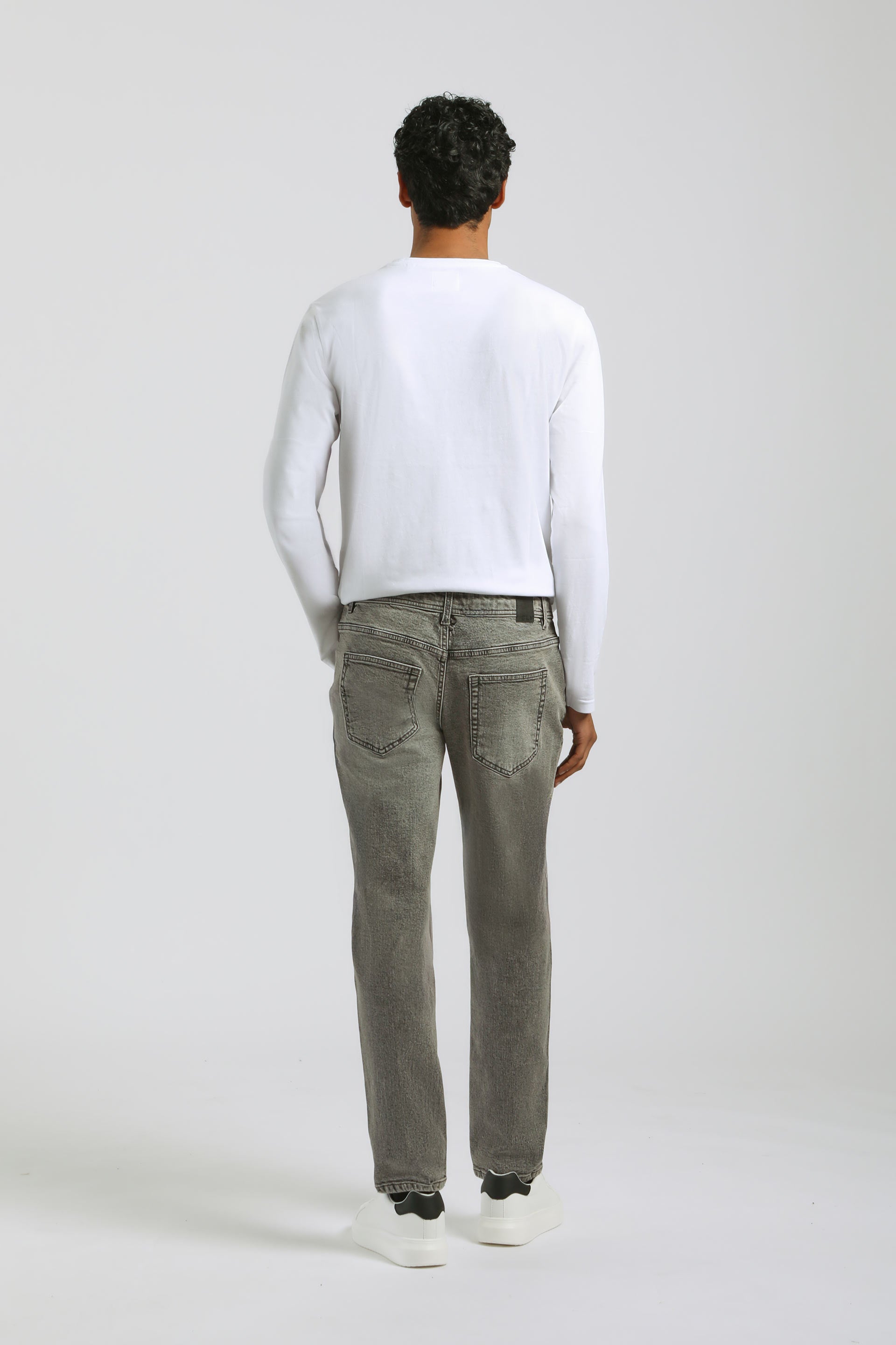 Jeans slim fit grigio|Colore:Jeans grigio
