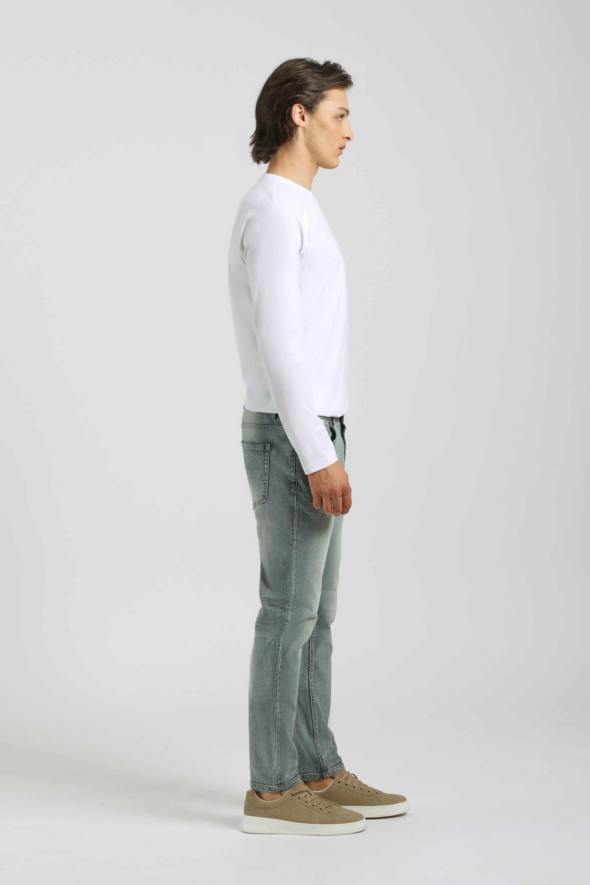 Jeans slim fit chiaro|Colore:Jeans