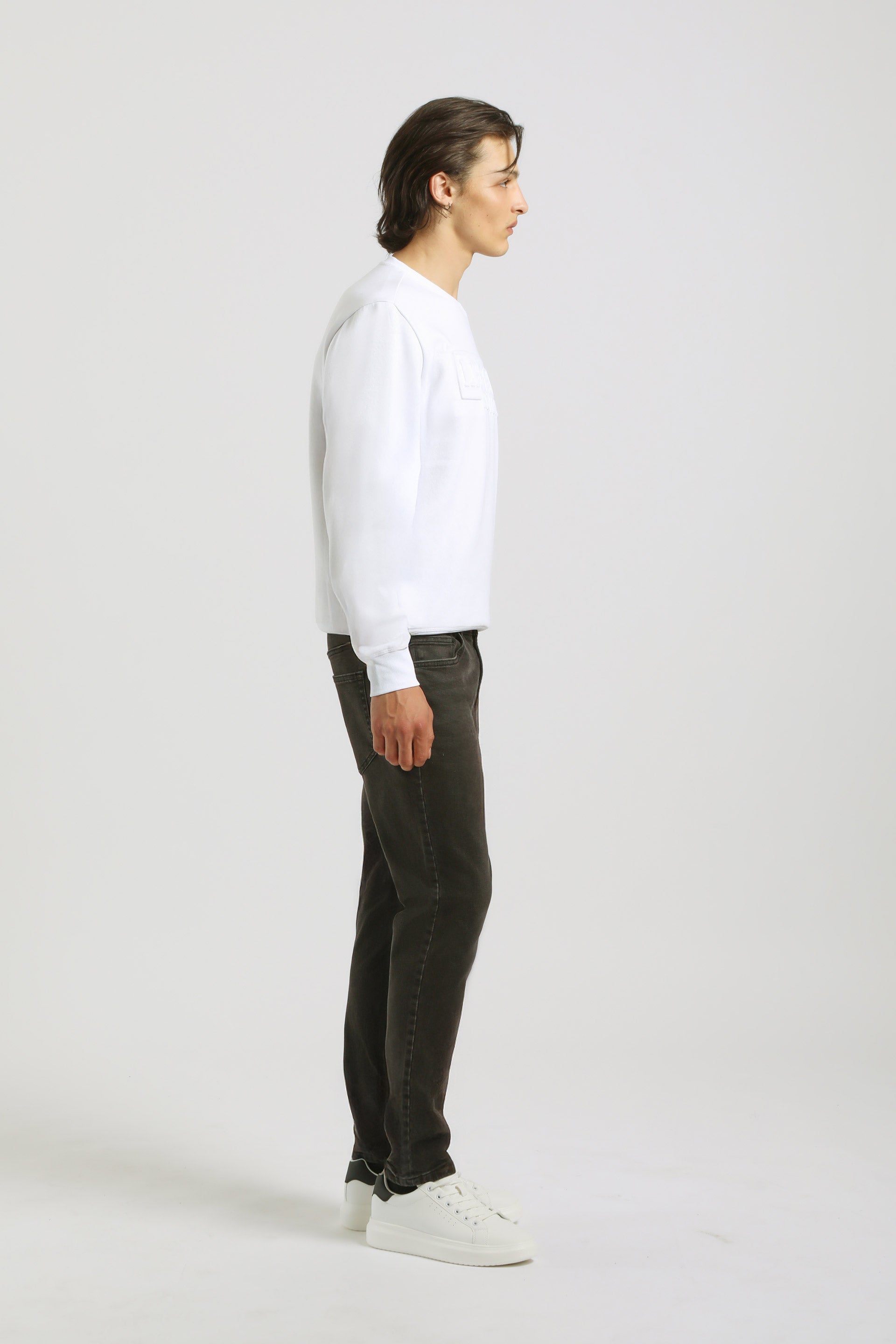 Jeans slim fit nero|Colore:Jeans nero