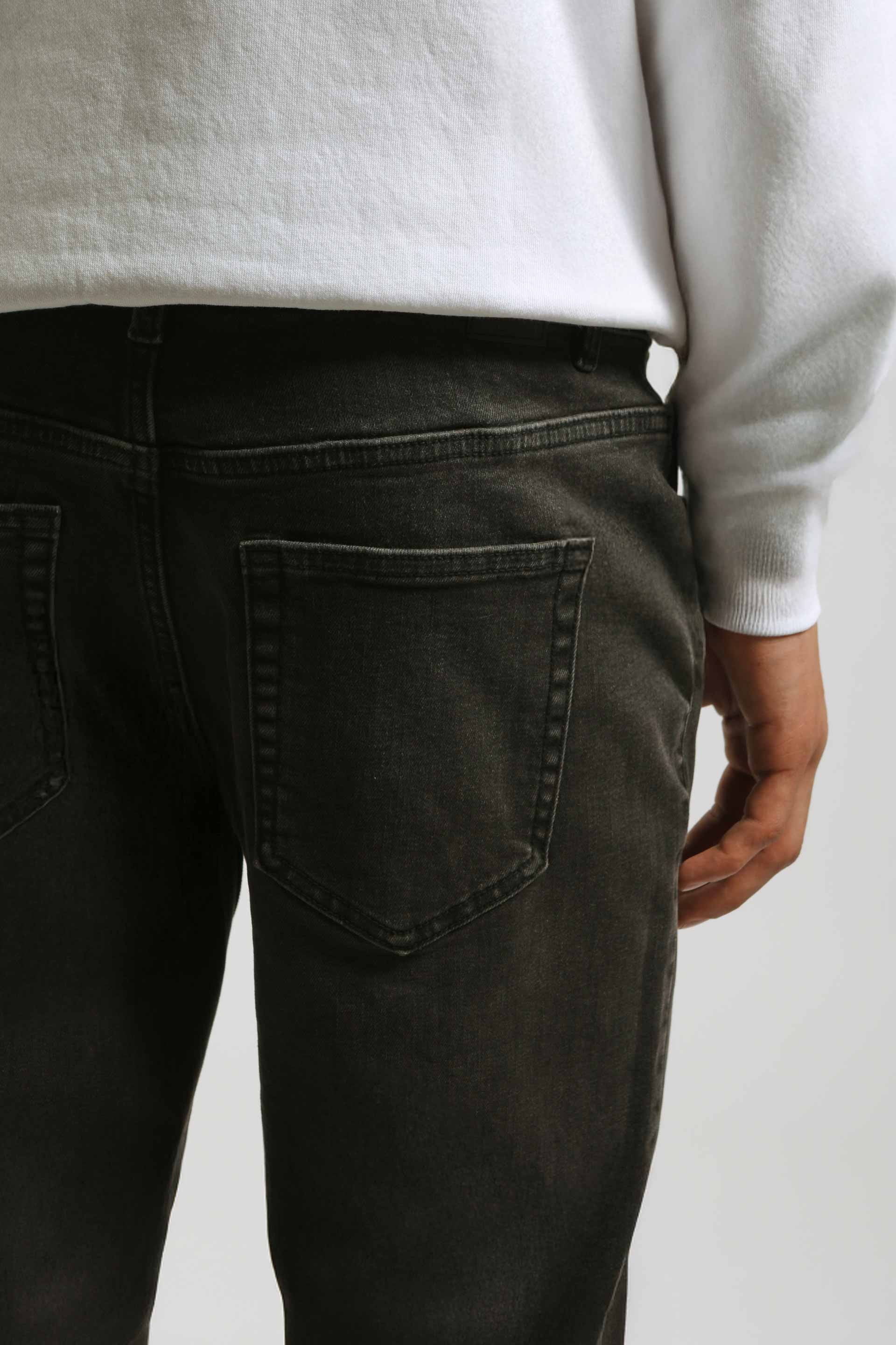 Jeans slim fit nero|Colore:Jeans nero