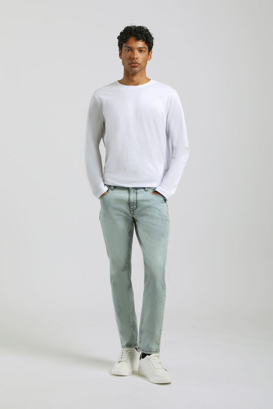 Jeans slim fit chiaro|Colore:Jeans