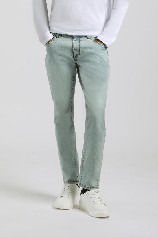 Jeans slim fit chiaro|Colore:Jeans