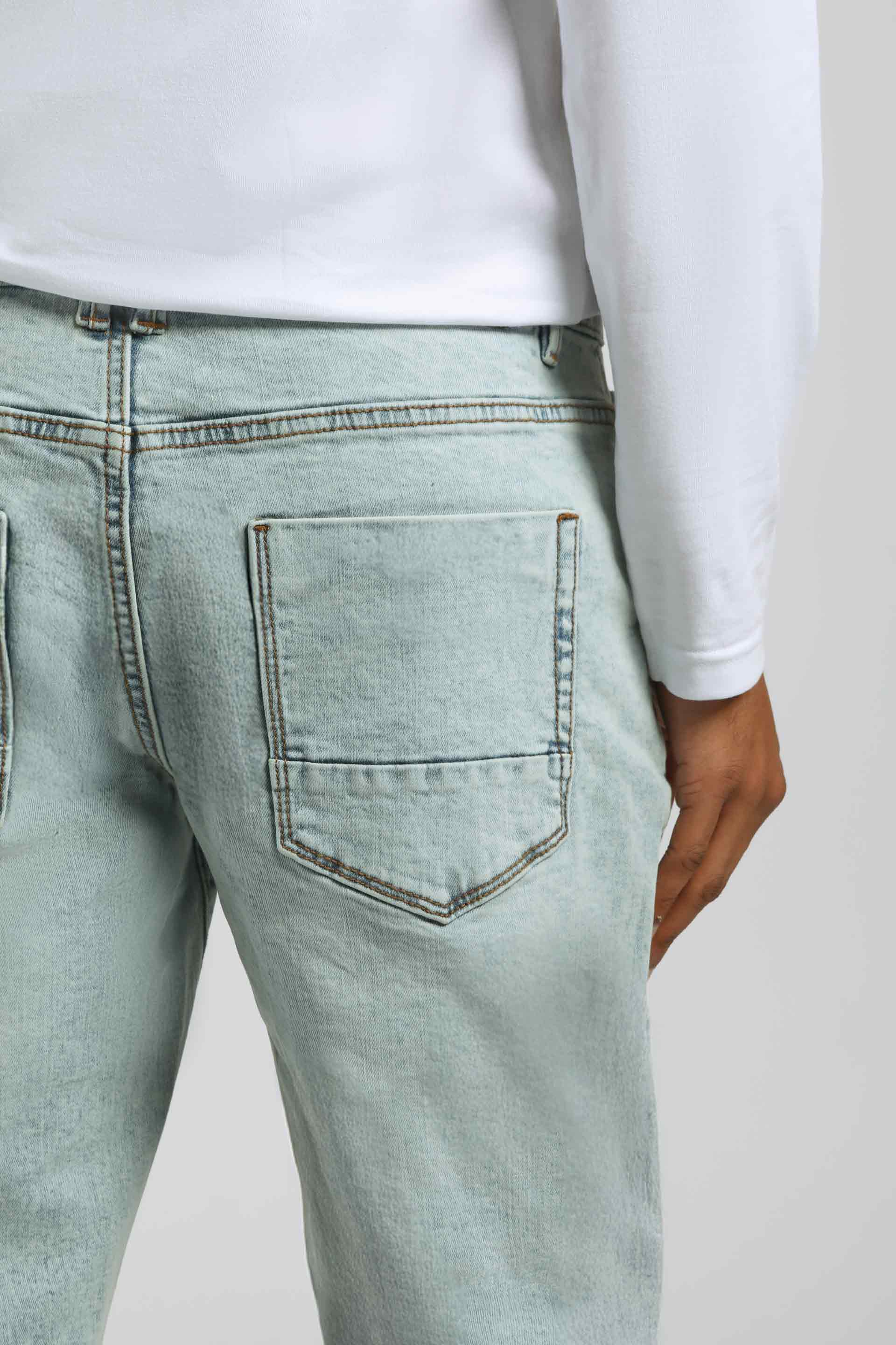 Jeans slim fit chiaro|Colore:Jeans