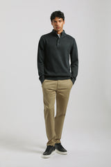 Pantaloni chino in cotone|Colore:Beige