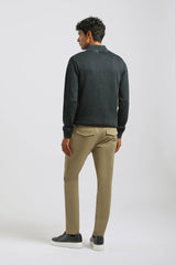 Pantaloni chino in cotone|Colore:Beige