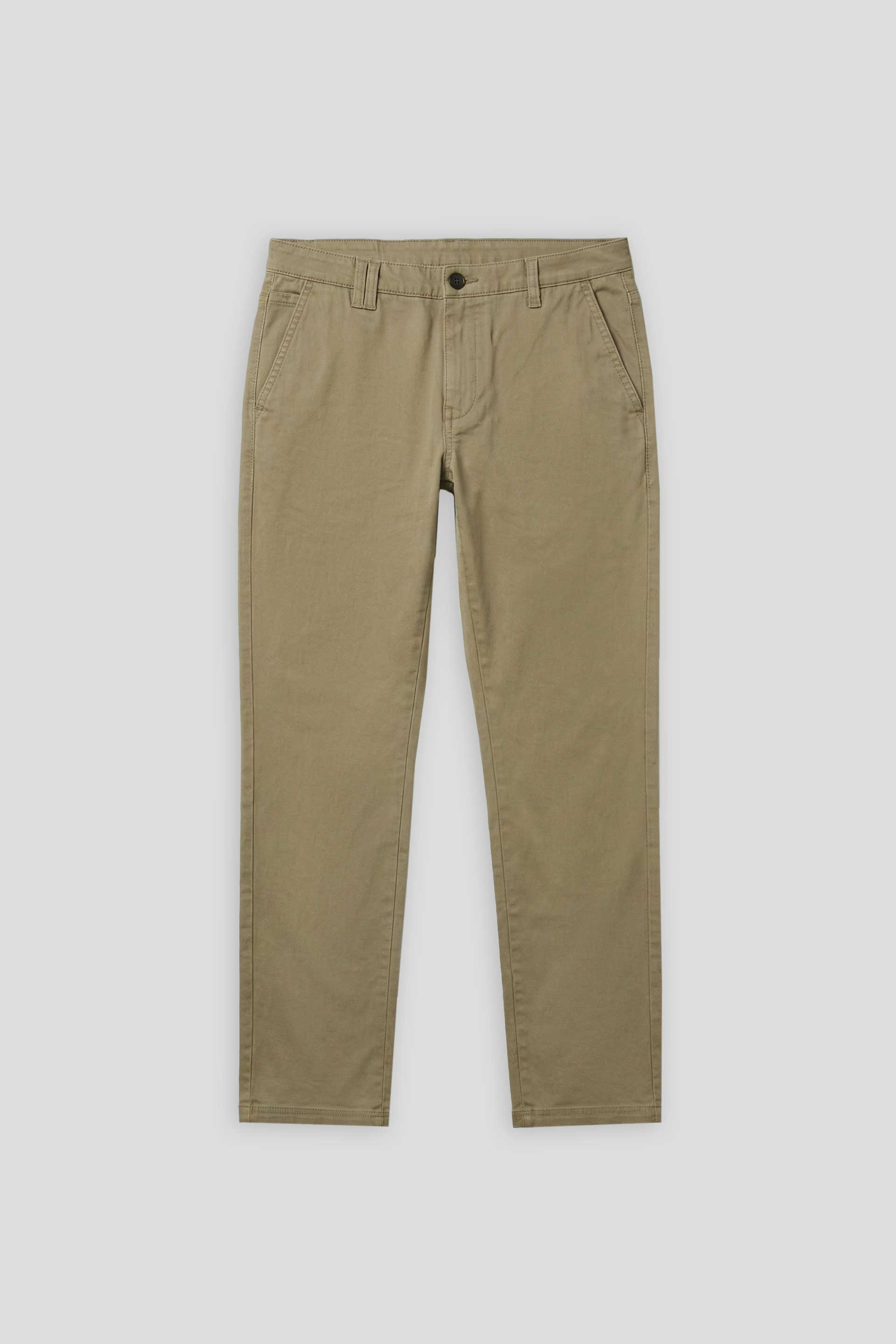 Pantaloni chino in cotone|Colore:Beige