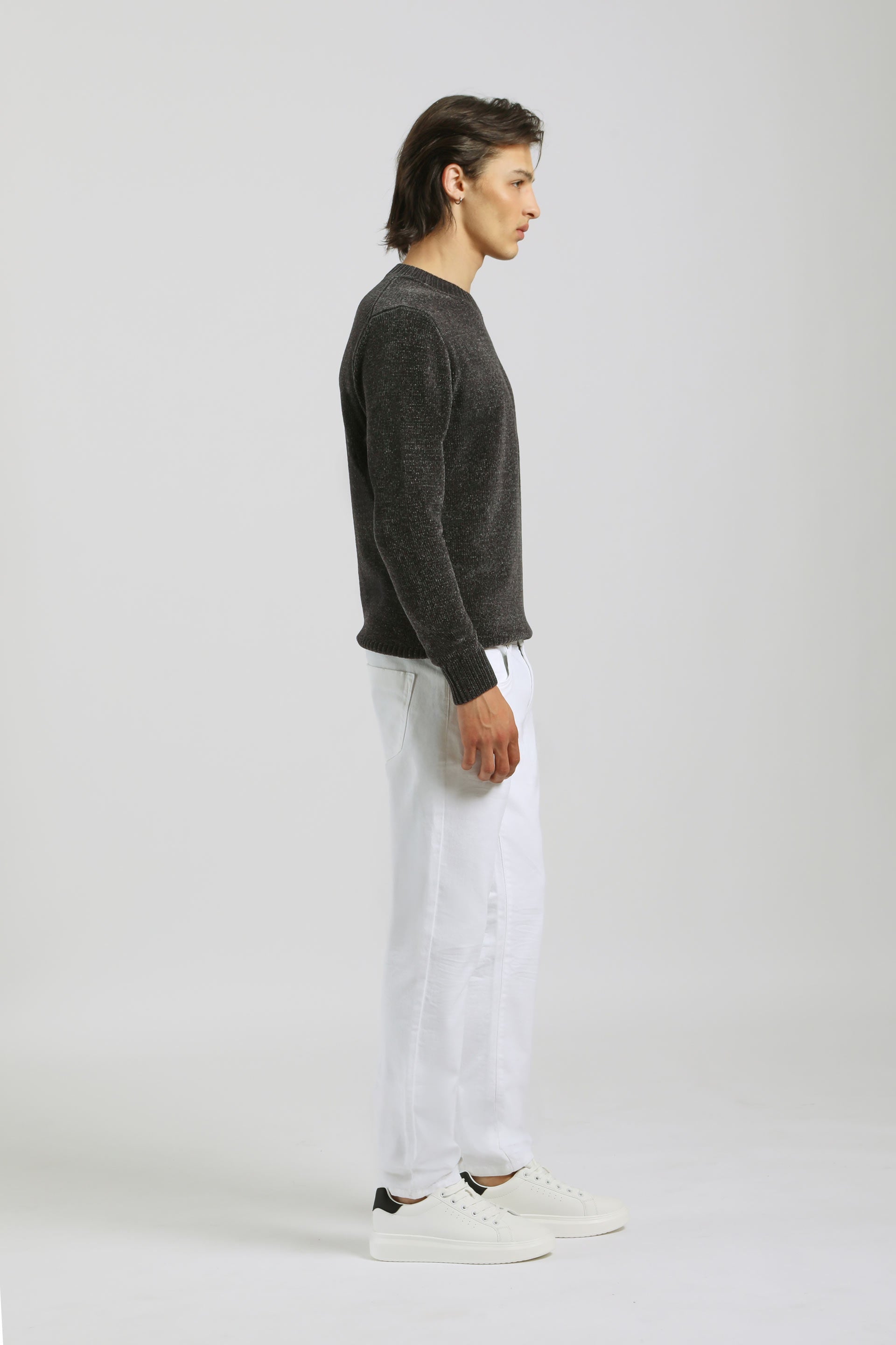 Pantaloni cinque tasche|Colore:Bianco