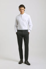 Pantaloni chino microfantasia|Colore:Blue