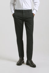 Pantaloni chino microfantasia|Colore:Blue